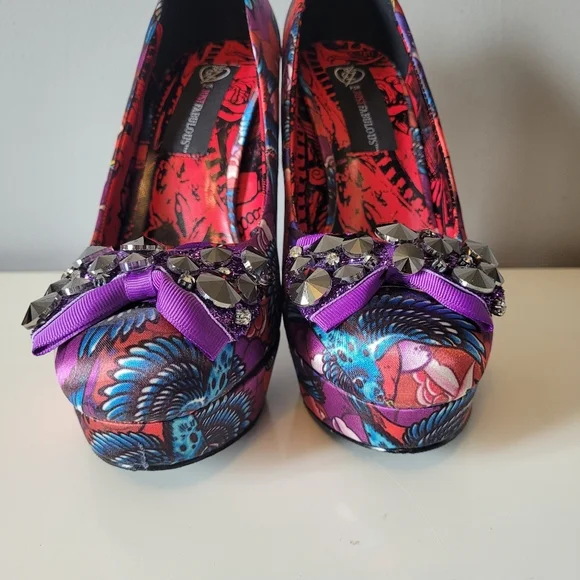 Iron Fist For Just Fabulous Havana Breeze Platforms, VGUC, Size 8 - Picture 3 of 13